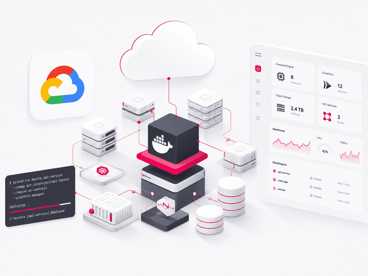 Infraestructura Docker en Google Cloud
